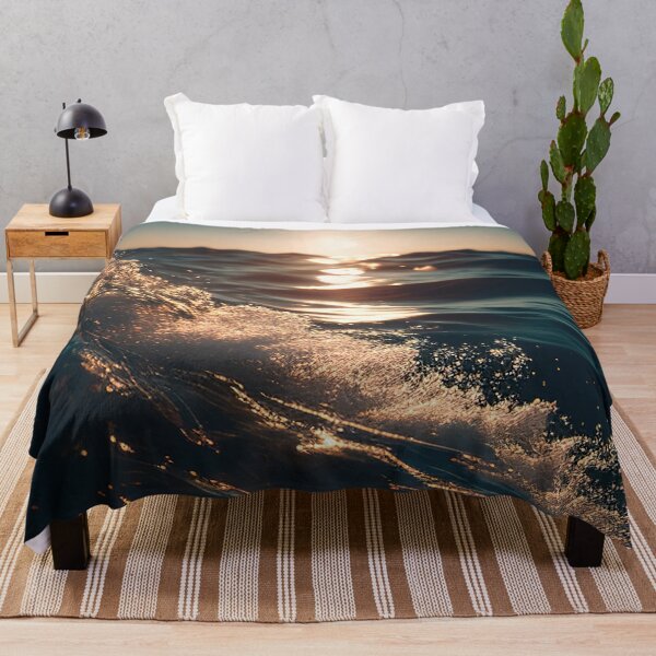Item preview, Ocean water waves on a sunny day designed and sold by RK - Shop.