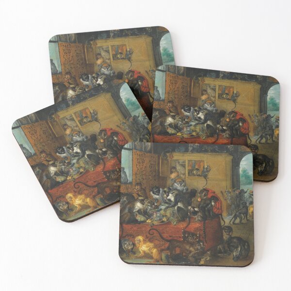 Item preview, Jan Brueghel the Elder - Monkeys feasting  designed and sold by Onodera.