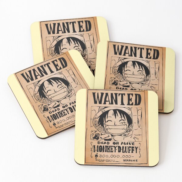 Item preview, WANTED LUFFY designed and sold by freakycity92.