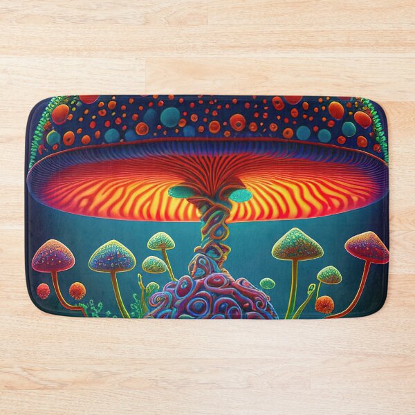 Item preview, Psychedelic mushroom lamp designed and sold by RK - Shop.