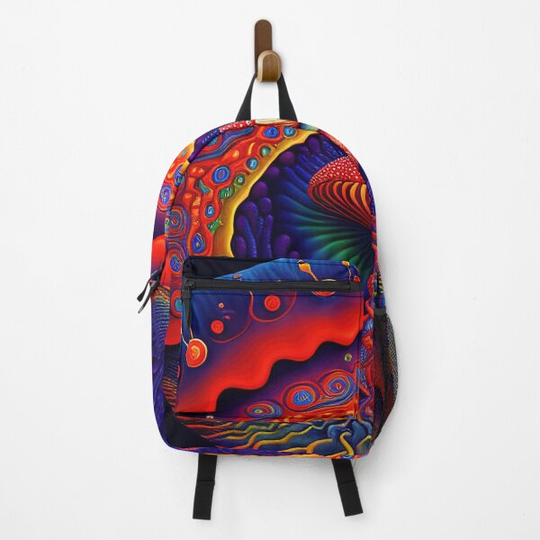 Item preview, Psychedelic colorful vibrant mushroom aura designed and sold by RK - Shop.