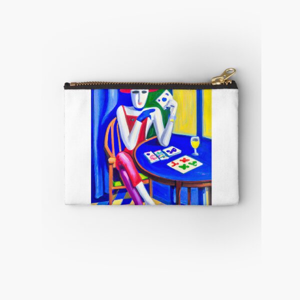 Item preview, Female Robot Playing Poker designed and sold by mittie101.