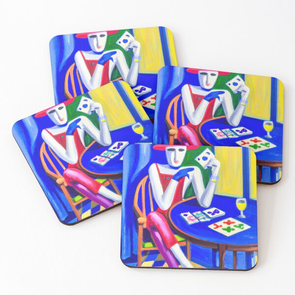 Item preview, Female Robot Playing Poker designed and sold by mittie101.