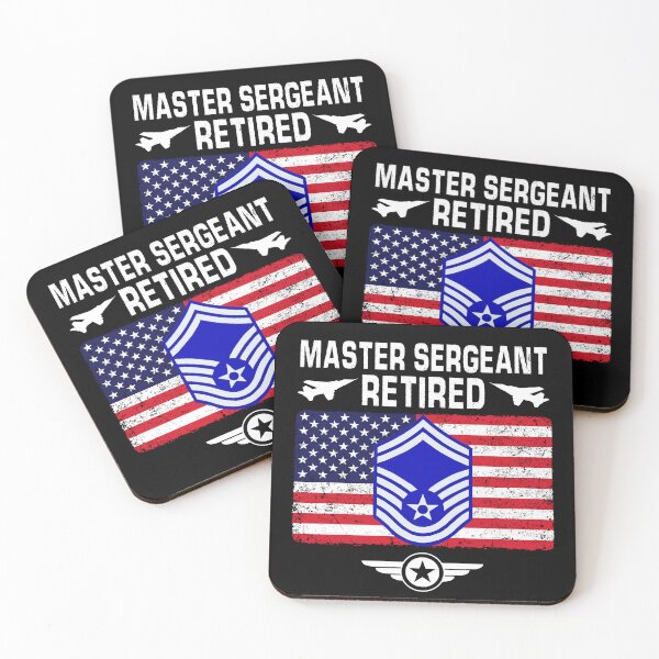 Item preview, Master Sergeant Retired Airman designed and sold by justie1977.