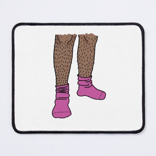 Item preview, Hairy Legs and Pink Socks designed and sold by Widdershins  Art.
