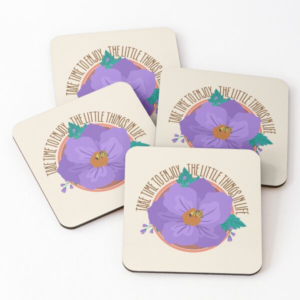 Item preview, Take Time To Enjoy the Little Things in Life Positivity designed and sold by dailycake.