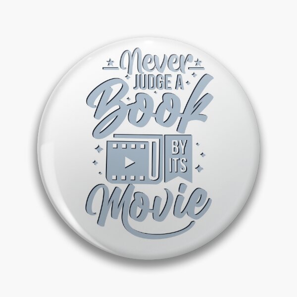 Artikelvorschau, judge a book by its movie entworfen und verkauft von addict2reading.