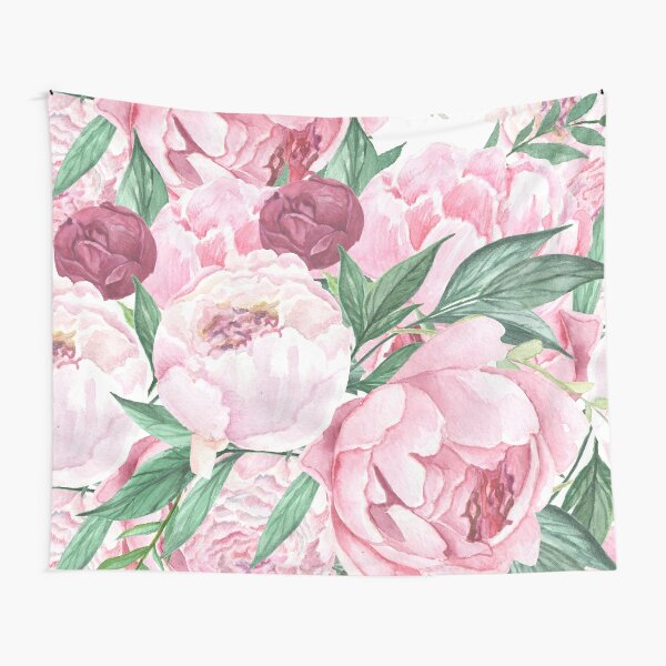 Telas decorativas: Peonias | Redbubble