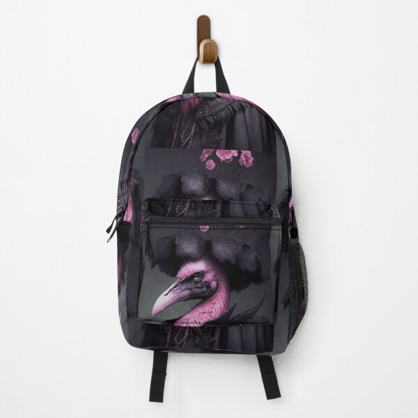 Item preview, Goth Flamingo (Portrait) designed and sold by Simone Davino.