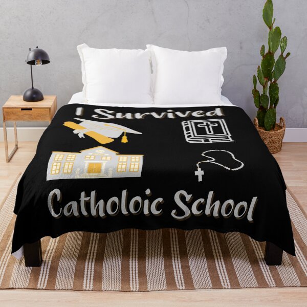 Item preview, Survived Catholic School | God Love | Catholic designed and sold by Cr4ftyCreations.