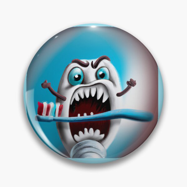 Item preview, Angry Tooth Brush designed and sold by mittie101.
