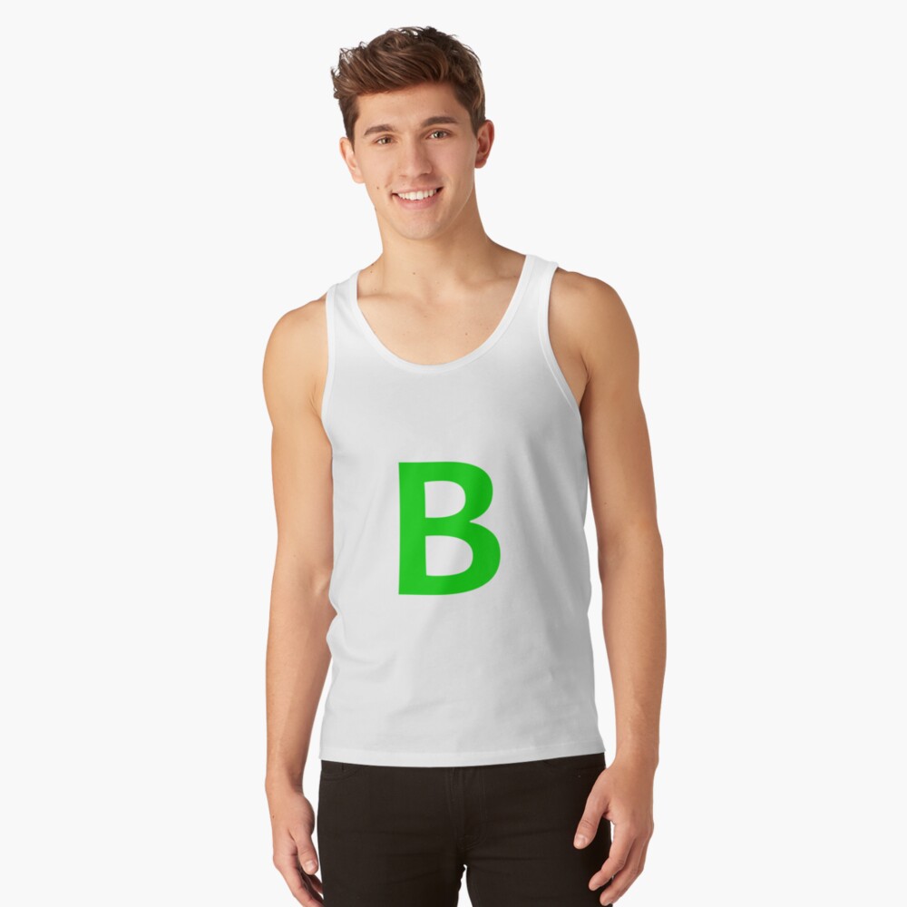 Green color Letter B Sticker for Sale by WECreations