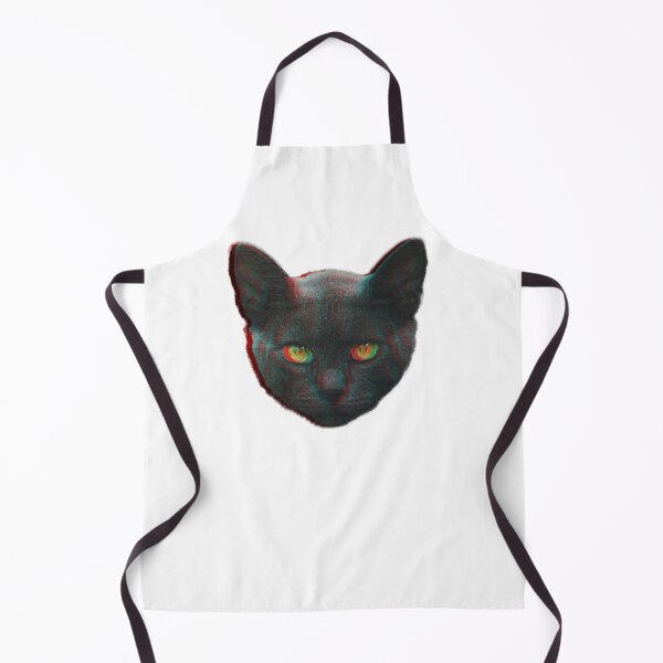 Item preview, Black cat design. 3 D effect designed and sold by blacklittlemoon.