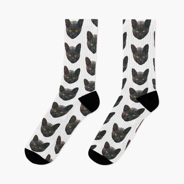 Item preview, Black cat design. 3 D effect designed and sold by blacklittlemoon.