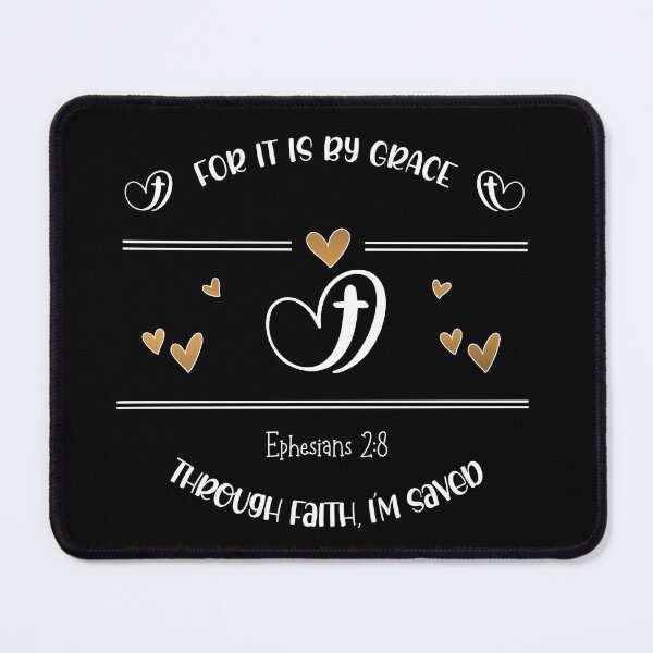 Item preview, Christian Design - saved through faith designed and sold by simplydesignart.