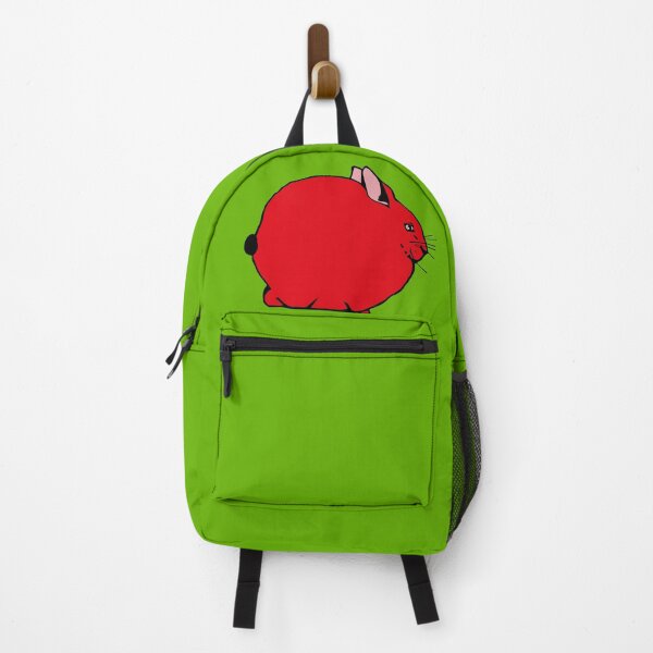 Item preview, Big Fat Red Rabbit Green Meadow Pop Art designed and sold by Anna Lemos.