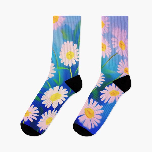 Item preview, Daisies - Dark Blue designed and sold by asurtiumgreen.
