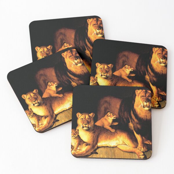 Item preview, Cute Alpha Lion Boss Family, Beautiful Artwork And Colorful Lion designed and sold by kris-money.