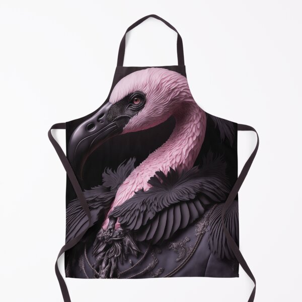 Item preview, Copy of Goth Flamingo (Portrait) designed and sold by Simone Davino.