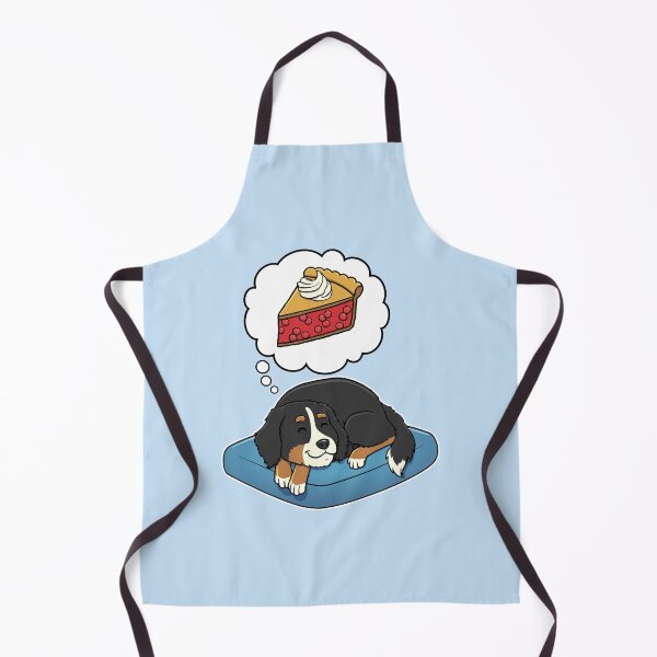 Artikelvorschau, Bernese Mountain Dog dreaming about Cherry Pie entworfen und verkauft von DoggieDelights.