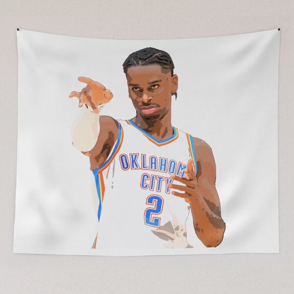Item preview, Shai Gilgeous-Alexander designed and sold by raffrasta.