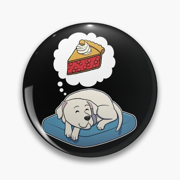 Item preview, Dogo Argentino dreaming about Cherry Pie designed and sold by DoggieDelights.