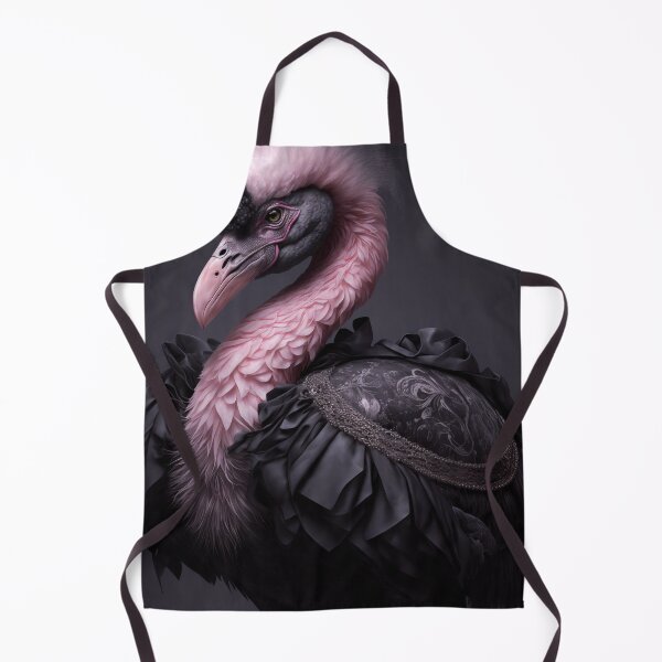 Item preview, Copy of Goth Flamingo (Portrait) designed and sold by Simone Davino.