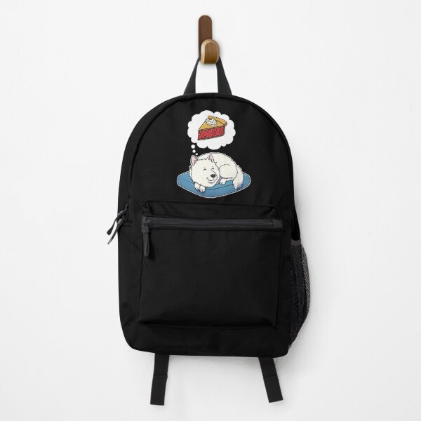Item preview, Samoyed dreaming about Cherry Pie designed and sold by DoggieDelights.