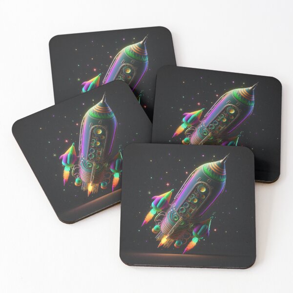 Item preview, Dayglo Rocket Ship designed and sold by 3 CITIES.