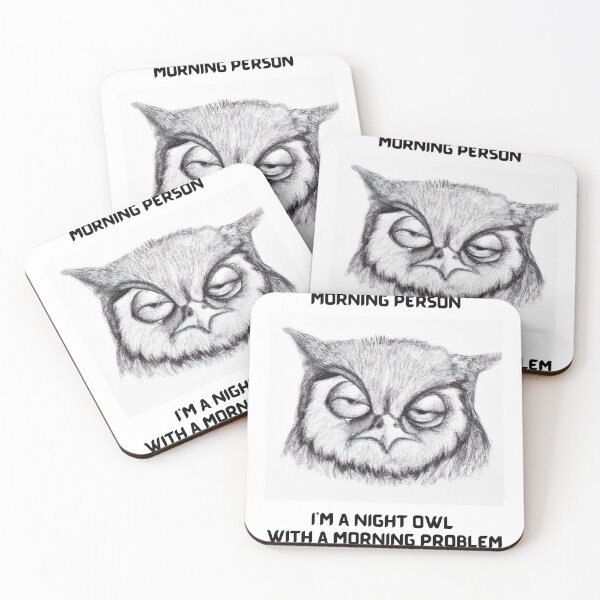 Item preview, I'm not a morning person, I'm a night owl with a morning problem designed and sold by Vividy.