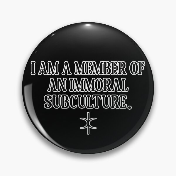 Item preview, Immoral Subculture. Discordian Phrase #777 designed and sold by Gogmagosh.