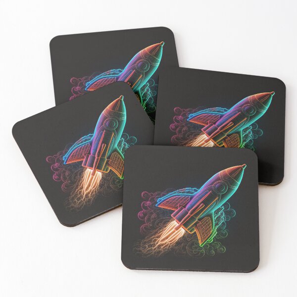 Item preview, Dayglo Rocket Ship designed and sold by 3 CITIES.
