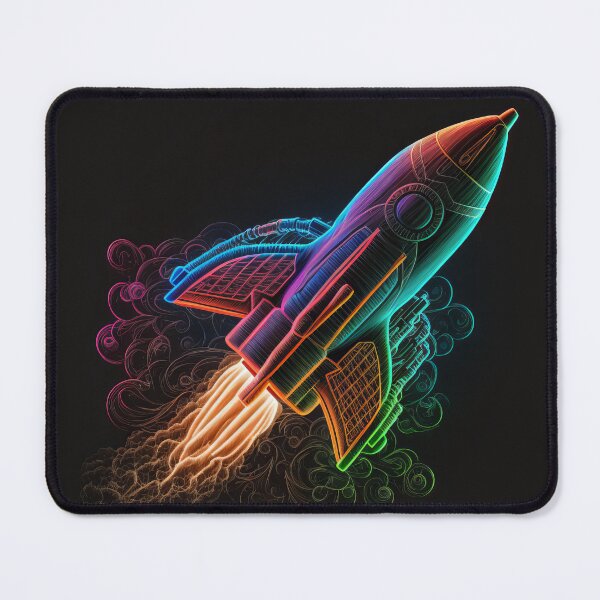 Item preview, Dayglo Rocket Ship designed and sold by 3 CITIES.