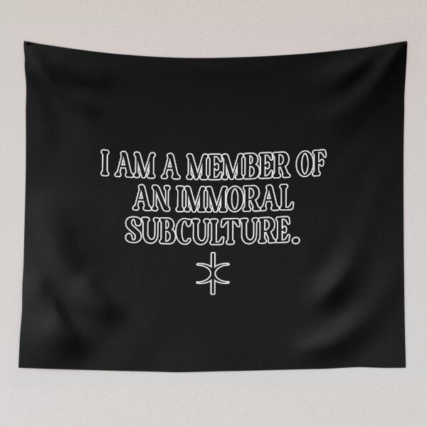 Item preview, Immoral Subculture. Discordian Phrase #777 designed and sold by Gogmagosh.