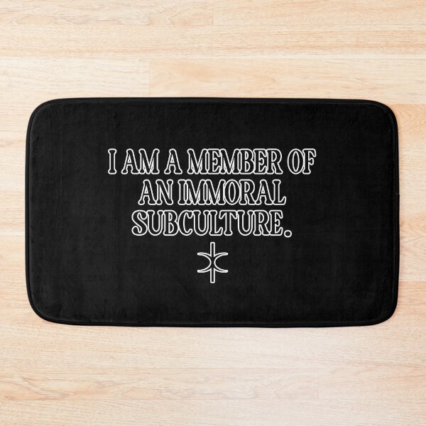 Item preview, Immoral Subculture. Discordian Phrase #777 designed and sold by Gogmagosh.