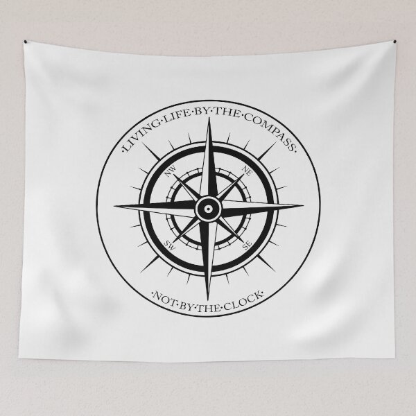 Item preview, Living Life by the Compass designed and sold by How67.