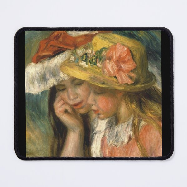 Item preview, Two Sisters - Renoir vintage art painting designed and sold by UnitedWeWear.