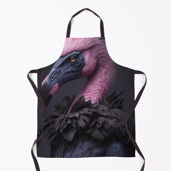 Item preview, Copy of Goth Flamingo (Portrait) designed and sold by Simone Davino.