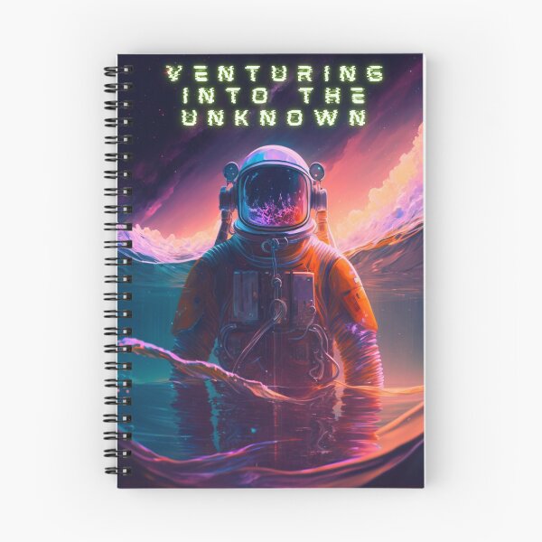 Item preview, Venturing to the Unknown: A Spaceman Exploring the Deep Ocean in Outer Space designed and sold by AkoSiEss.