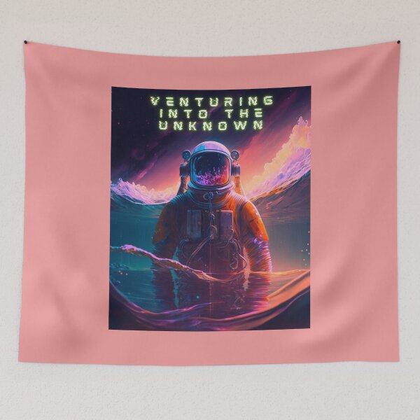 Item preview, Venturing to the Unknown: A Spaceman Exploring the Deep Ocean in Outer Space designed and sold by AkoSiEss.