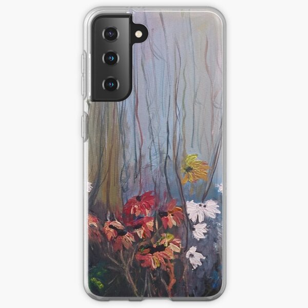 Flowers in forest Samsung Galaxy Soft Case