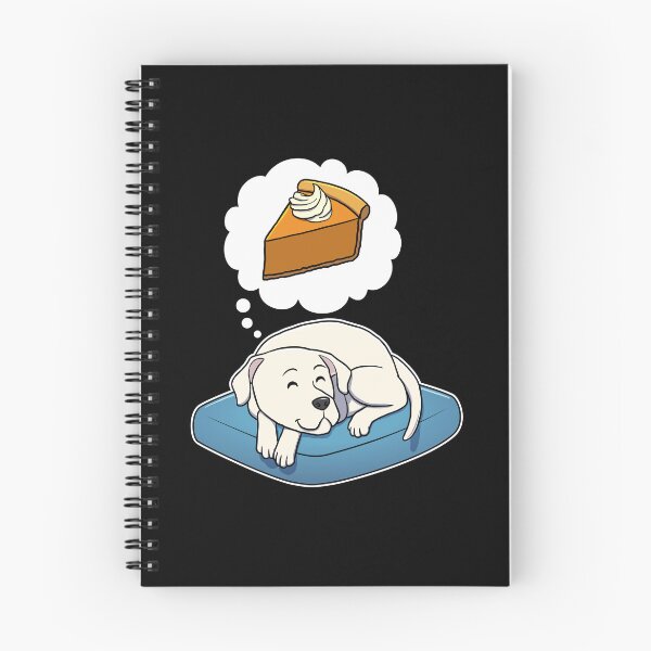Item preview, Dogo Argentino dreaming about Pumpkin Pie designed and sold by DoggieDelights.