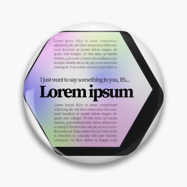 Item preview, Lorem Ipsum quote and holofoil frame designed and sold by pamaripai.
