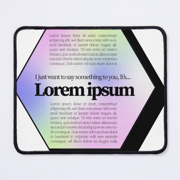 Item preview, Lorem Ipsum quote and holofoil frame designed and sold by pamaripai.