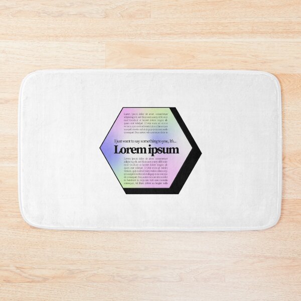 Item preview, Lorem Ipsum quote and holofoil frame designed and sold by pamaripai.