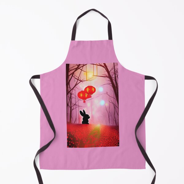 Item preview, Cute Black Bunny Chinese Zodiac Lunar New Year designed and sold by rockate.
