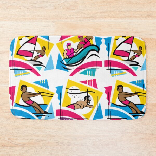 Item preview, Kiteboarding Kitesurfer Vintage designed and sold by IrinaArts.