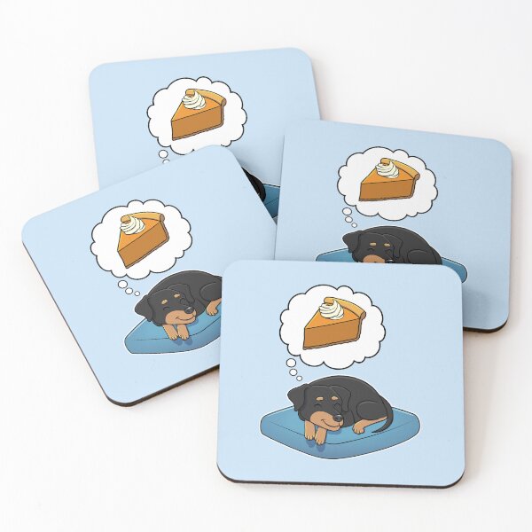 Item preview, Miniature Pinscher dreaming about Pumpkin Pie designed and sold by DoggieDelights.