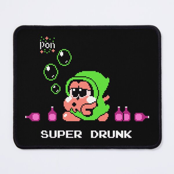 Item preview, Super Drunk, super drunk - Bubble Bobble designed and sold by R2B1.
