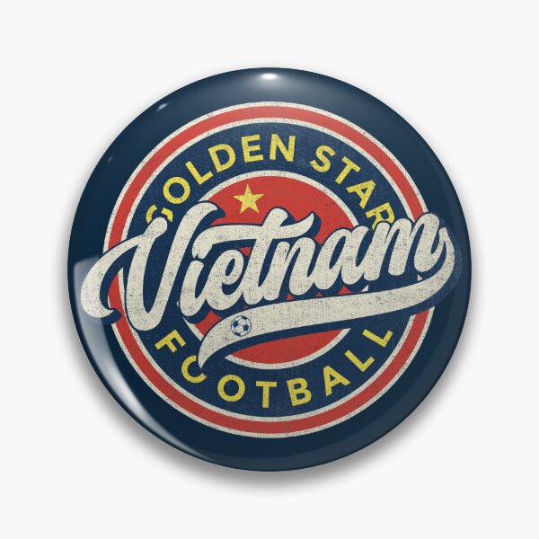 Item preview, Vietnam Soccer Badge (round) designed and sold by Numero14.